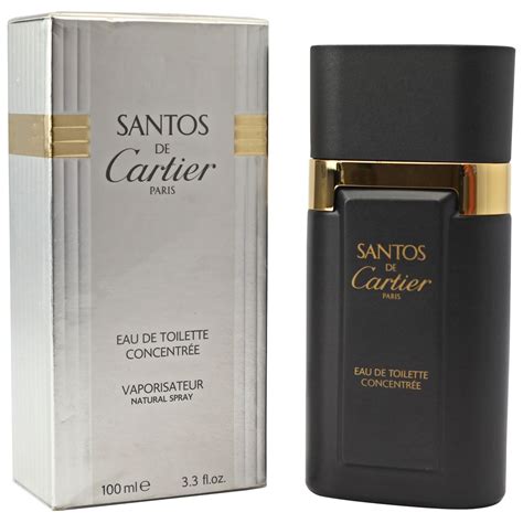 SANTOS DE CARTIER EAU DE TOILETTE SPRAY 100 ML in 